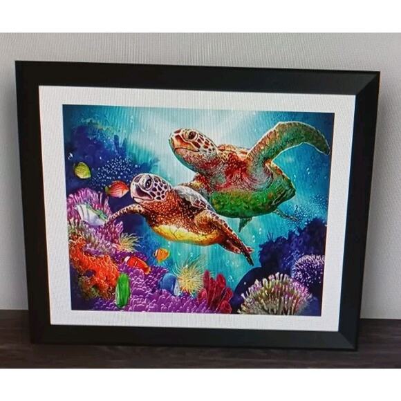 Diamond Supply Co. Other - Sea Turtles 5D Diamond Painting Full Round Drill 40x30cm NEW